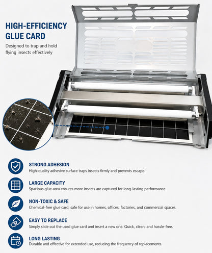 Coremaster S321 Commercial Fly Light Trap - Silver