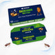 Coremaster Blue Cockroach Glue Traps for Indoor Use - 12 & 18 Pack
