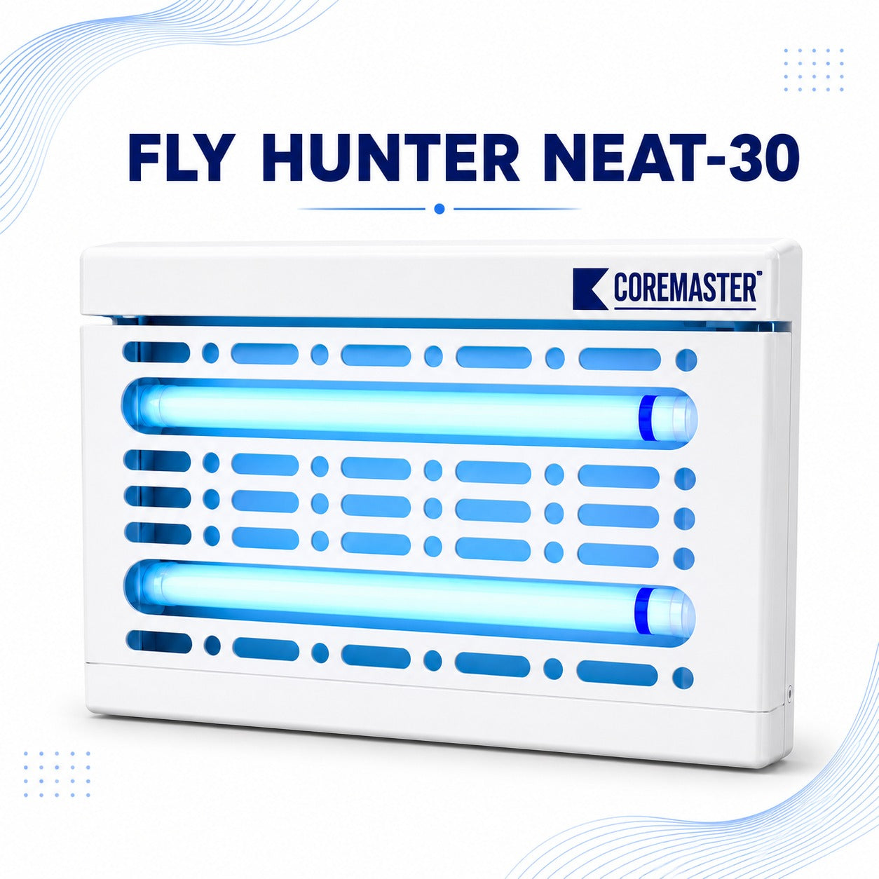 Coremaster FlyHunter 30 Commercial Fly Light Trap - White