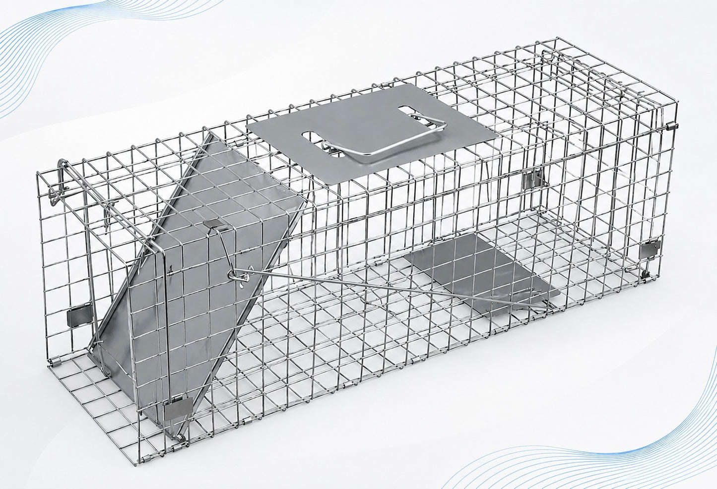 Coremaster Live Animal Trap - Humane Foldable Cage Trap