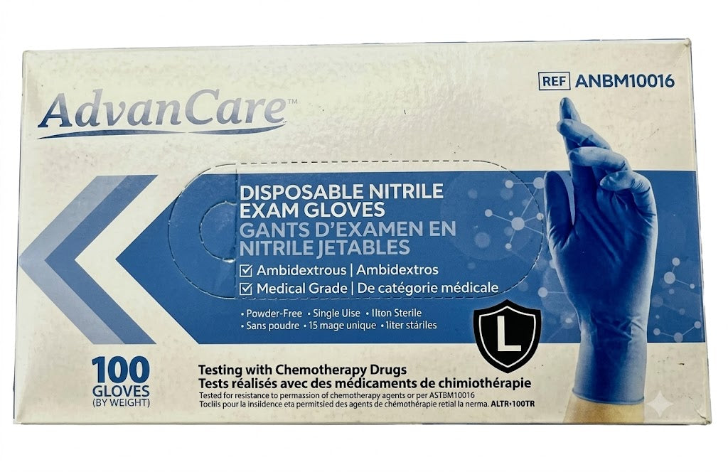 CoreMaster Advancare Disposable Nitrile Gloves