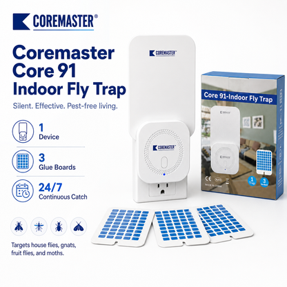Coremaster Core 91 Indoor Fly Trap with  Glue Boards